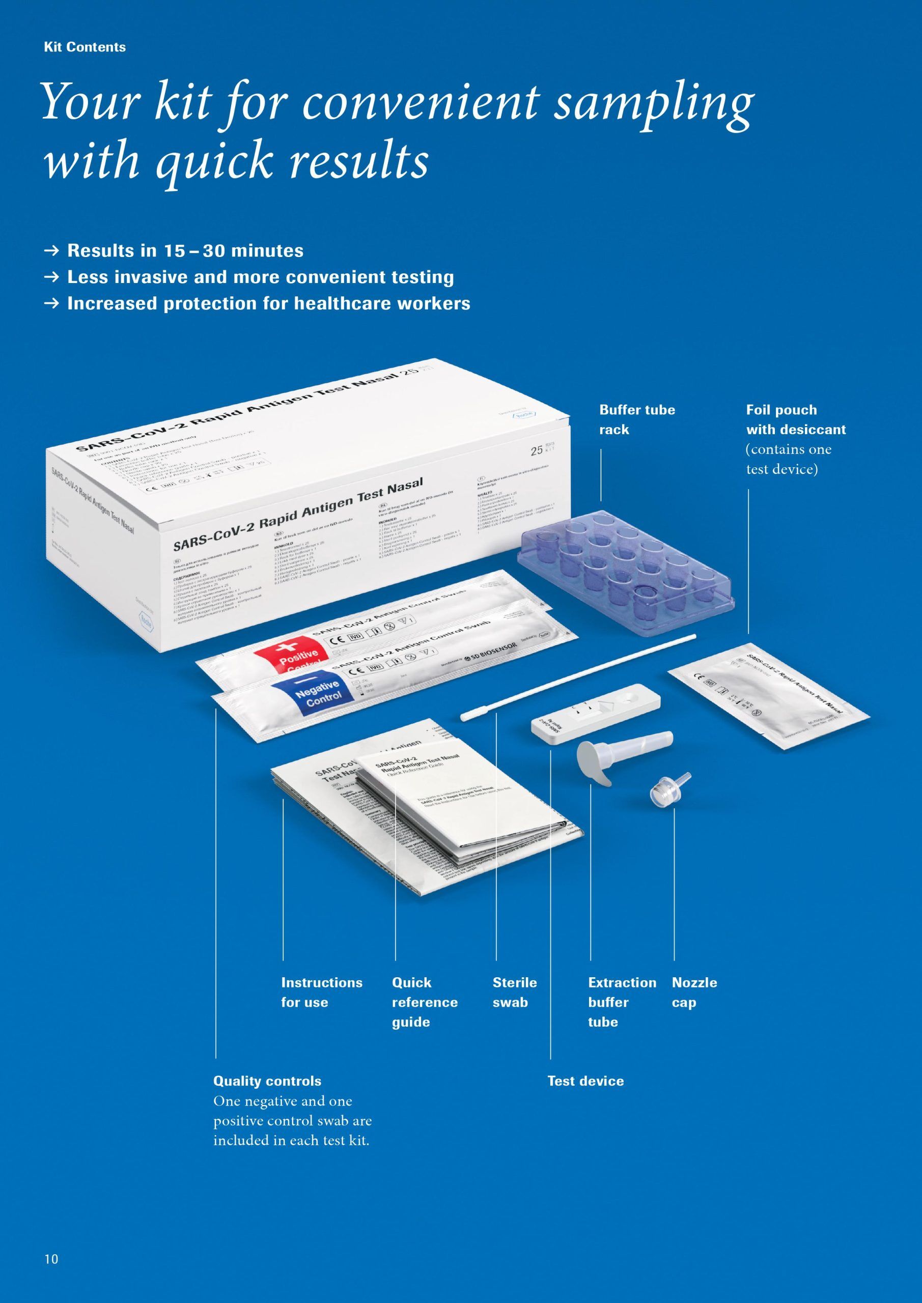 Rapid Antigen testing kits and training course