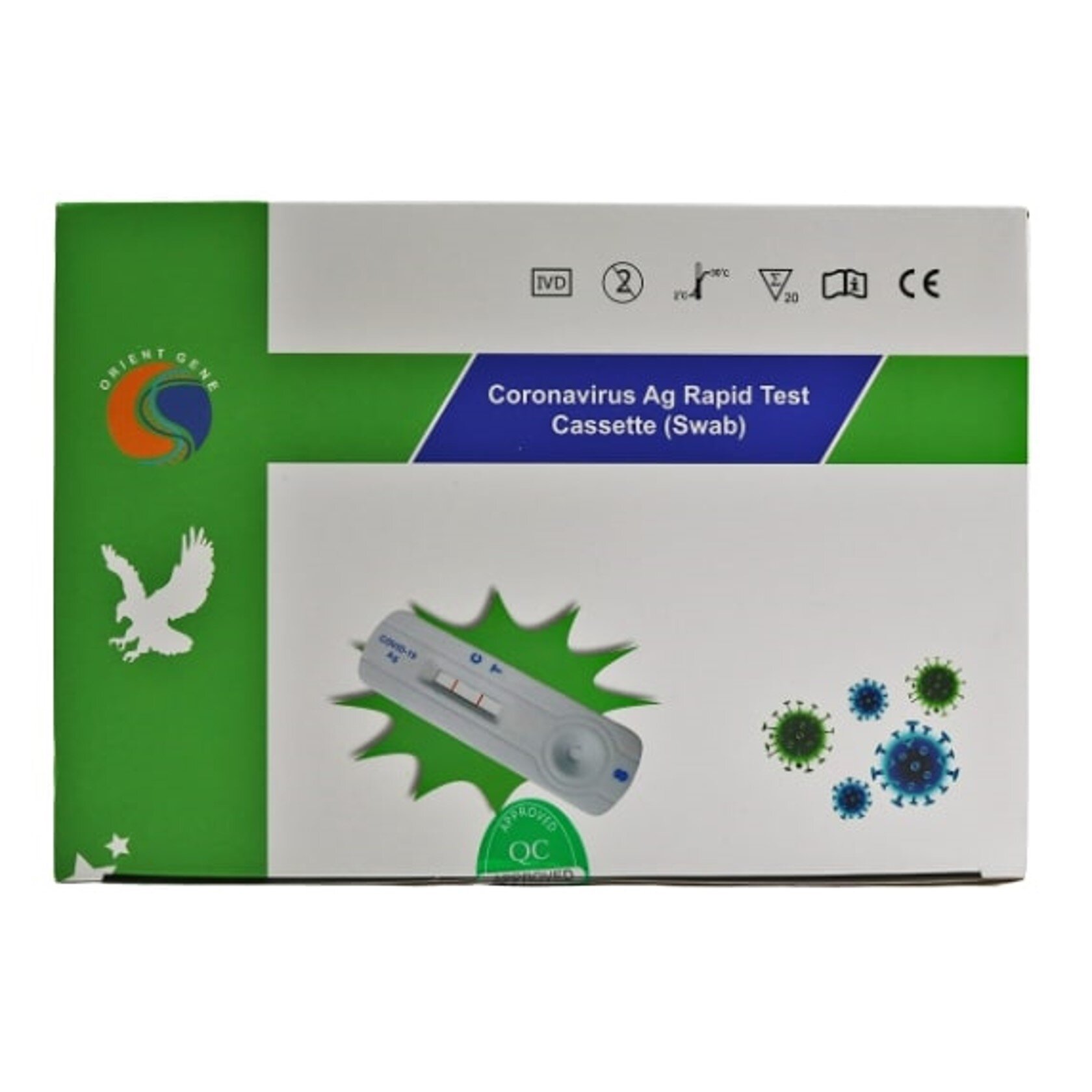Orient Gene Rapid Antigen Test kits pack of 20 tests from HWG